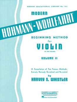 Paperback Modern Hohmann-Wohlfahrt Beginning Method for Violin: Volume 2 Book