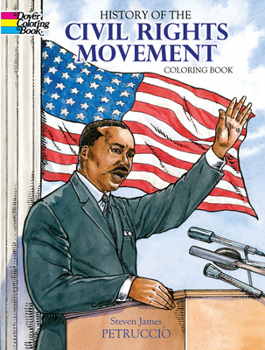 Paperback History of the Civil Rights Movement Coloring Book