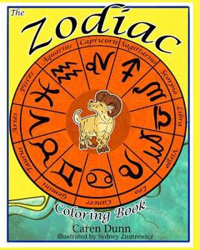 Paperback The Zodiac Coloring Book