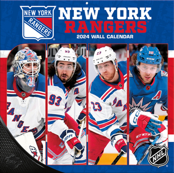 Calendar New York Rangers 2024 12x12 Team Wall Calendar Book