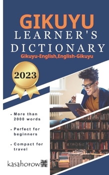 Paperback Gikuyu Learner's Dictionary: Gikuyu-English, English-Gikuyu Book