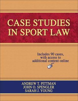 Paperback Case Studies in Sport Law with Web Resource Book