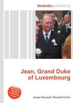 Paperback Jean, Grand Duke of Luxembourg Book