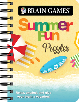 Spiral-bound Brain Games - To Go - Summer Fun Puzzles Book