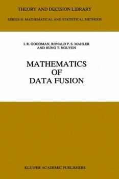 Hardcover Mathematics of Data Fusion Book