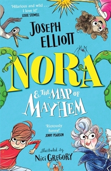 Paperback Piccadilly Books NORA AND THE MAP OF MAYHEM. Book