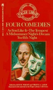 Paperback Four Comedies (The New Folger Library Shakespeare) Book