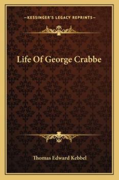 Paperback Life Of George Crabbe Book