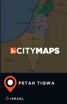Paperback City Maps Petah Tiqwa Israel Book