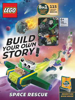 Hardcover Lego(r) Books. Build Your Own Story! Space Rescue Book