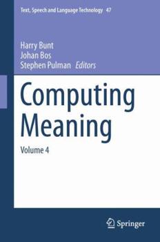 Hardcover Computing Meaning: Volume 4 Book