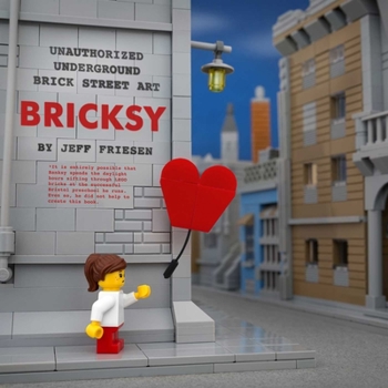 Hardcover Bricksy: Unauthorized Underground Brick Street Art Book