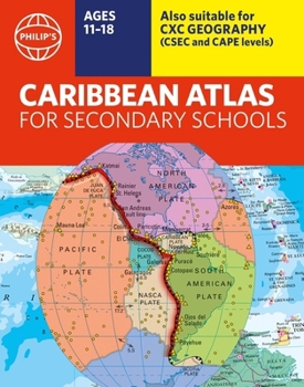 Paperback Philip's Caribbean Atlas for Secondary Schools: 8th Edition (Philip's World Atlas) Book