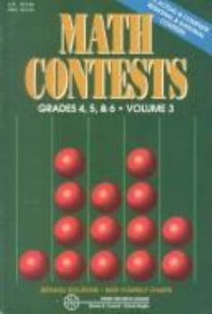 Hardcover Math Contests for Grades 4, 5, and 6 Book
