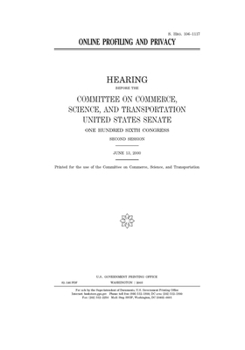 Paperback Online profiling and privacy Book