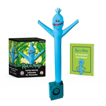 Paperback Rick and Morty Wacky Waving Inflatable Mr. Meeseeks Book