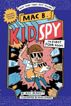 Hardcover Mac B., Kid Spy Box Set, Books 1-4 (Mac B., Kid Spy) Book