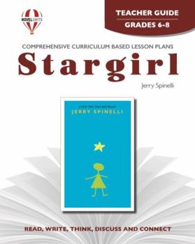 Paperback Stargirl - Teacher Guide by Novel Units Book