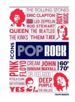 Hardcover Pop Rock Icons: London's Swingin' 60s & 70s Book