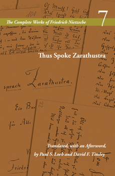Hardcover Thus Spoke Zarathustra: Volume 7 Book