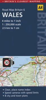 Road Map Wales - Book  of the AA Road Map Britain