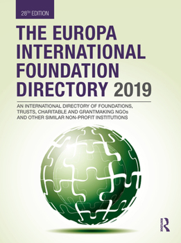 Hardcover The Europa International Foundation Directory 2019 Book