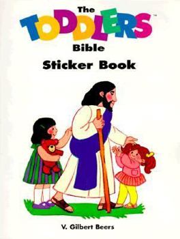 Paperback The Toddlers Bible Sticker Book