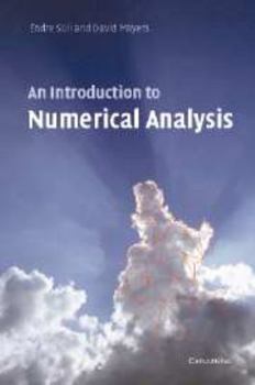 Printed Access Code An Introduction to Numerical Analysis Book