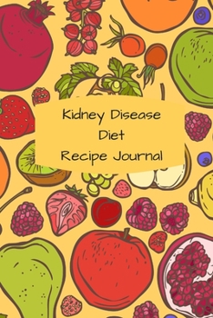 Paperback Kidney Disease Diet: : Recipe Journal Book