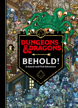 Hardcover Dungeons & Dragons: Behold! a Search and Find Adventure Book