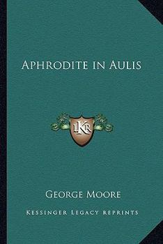 Paperback Aphrodite in Aulis Book