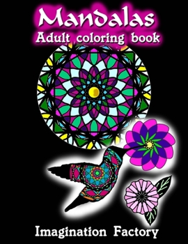 Paperback Mandalas adult coloring book: Advanced Patterns, animals & flowers Book