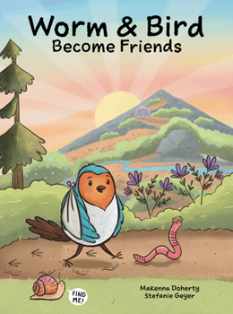 Hardcover Worm & Bird: Become Friends Book