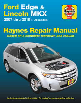 Paperback Ford Edge 2007-19 & Lincoln Mkx 2007-18 Book
