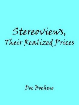 Paperback Stereoviews, Their Realized Prices Book
