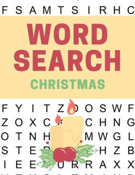 Paperback Word Search Christmas: Large Print Xmas Word Search Books for Kids, Seniors and Adults (Vol. 9) [Large Print] Book