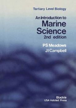 Paperback An Introduction to Marine Science Book