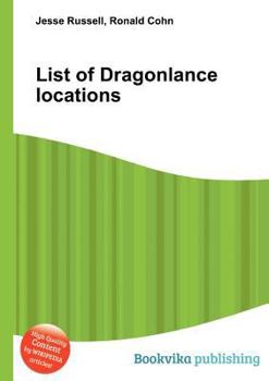 Paperback List of Dragonlance Locations Book