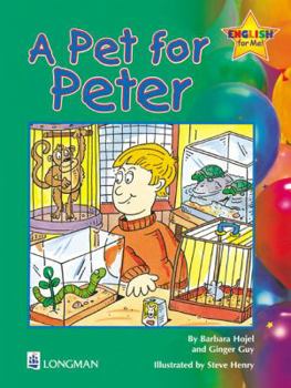 Paperback A Pet for Peter Storybook 4: English for Me! Book