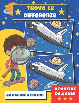 Paperback Trova le differenze: COLORE libro di giochi per bambini a partire da 4 anni oltre 320 differenze gioco di 7 errori Libro di attività per bambini [Italian] Book