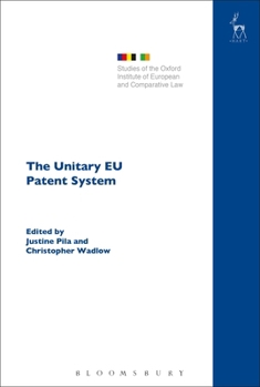 Paperback The Unitary EU Patent System Book