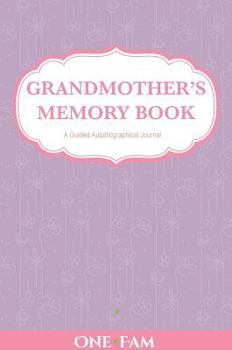 Hardcover Grandmother's Memory Book