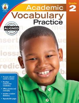 Paperback Academic Vocabulary Practice, Grade 2 Book