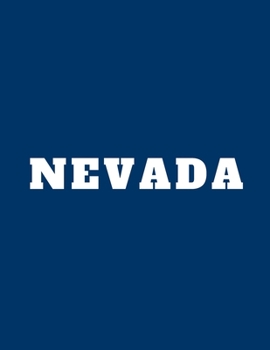 Paperback Nevada: A Decorative Book │ Perfect for Stacking on Coffee Tables & Bookshelves │ Customized Interior Design & Hom Book