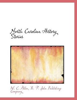 Paperback North Carolina History Stories Book