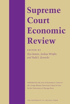 Hardcover Supreme Court Economic Review, Volume 5, Volume 5 Book