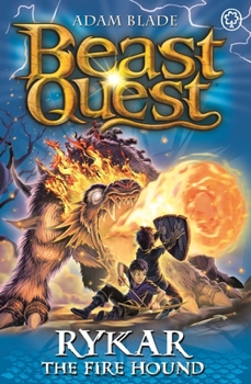Paperback Beast Quest: Rykar the Fire Hound: Series 20 Book 4 Book