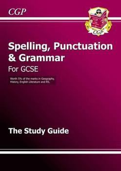 Paperback Spelling, Punctuation & Grammar: The Study Guide Book