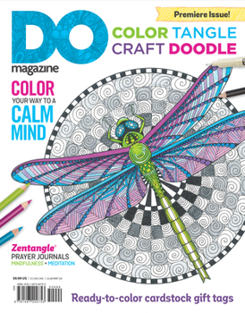 Paperback Color, Tangle, Craft, Doodle (#1): Do Magazine, Book Edition Book