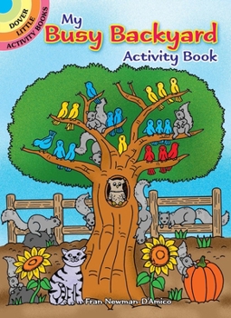 Paperback My Busy Backyard Activity Book